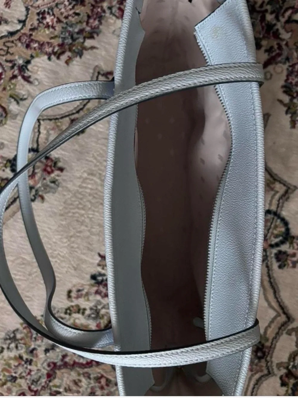 kate spade Gray Leather Tote
